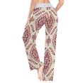 thumbnail image 5 of Large Women's Comfy Casual Pajama Pants Stretch Fabric Suitable for Yoga Pants Hippie Pants，The Best Holiday Gifts for Women Retro-inspired Details, 5 of 7
