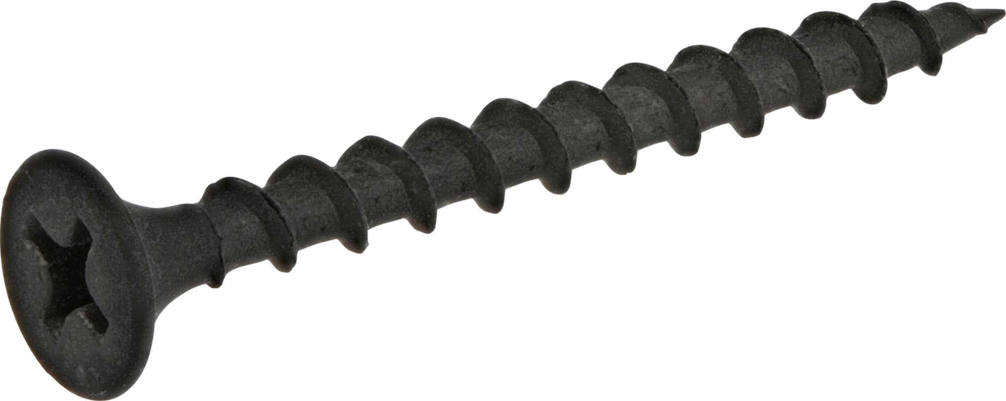 Fas-N-Tite Black Phosphate Coarse Thread Drywall Screws, Steel (#6 x  1-5/8