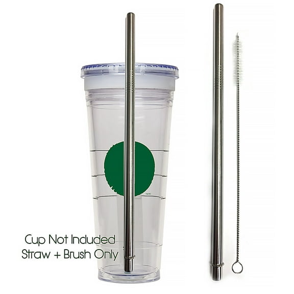 Replacement Straw   Brush for Starbucks GRANDE Cup Stainless Steel   Cleaner Frap Blended To-Go Reusable Drink Tumbler