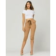 thumbnail image 2 of Conceited Women's Lily Ultra Soft High Waist Capri Jogger Sweatpants with Pockets, 2 of 6