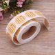 thumbnail image 3 of 500pcs 25mm Round Kraft Paper Handmade With Love Sealing Stickers Candy Bag Labe, 3 of 4