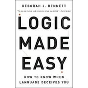 Angle View: Logic Made Easy: How to Know When Language Deceives You, Used [Hardcover]
