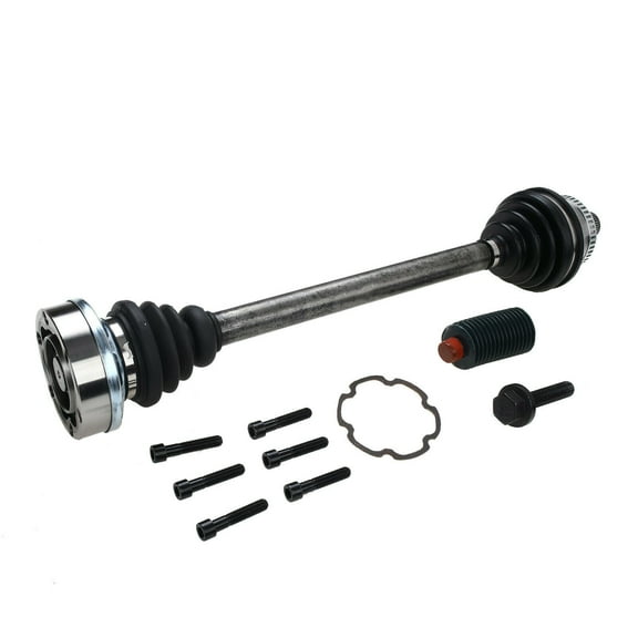 A-Premium Front Left Driver Side CV Axle Shaft Assembly Compatible with Audi A4 A4 Quattro 2002-2004 V6 3.0L Manual Transmission