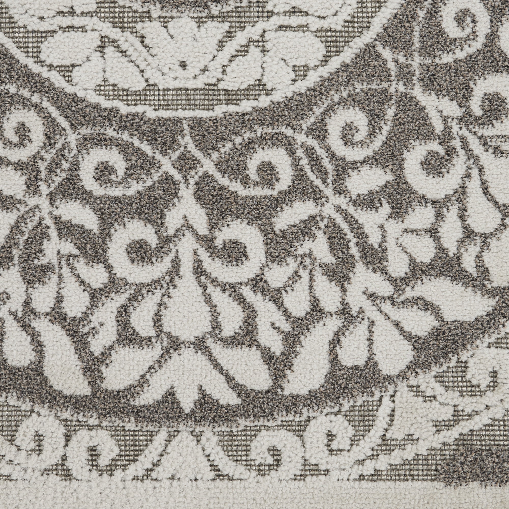 Nourison Calobra Modern Taupe 4' x 6' Area Rug, (4x6)