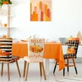 thumbnail image 5 of Fall Chair Covers Set of 6 Thanksgiving Dining Protector Stretch Autumn Pumpkin Truck Maple Leaves Slipcovers Removable Washable for Dining Hotel Party Wedding, 5 of 6
