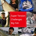 thumbnail image 3 of Advancent Línea de pesca de PE de 300M, línea de pesca trenzada de 4 hebras, súper fuerte Pescar blanco 8.0, 3 of 3