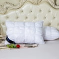thumbnail image 7 of Bule Twisted Bed Pillows 2-Pack, 20" x 16.5" (48x74cm) Standard Size, Soft Plush Down Alternative Hotel Pillow, Breathable Hypoallergenic Bed Pillow for Neck/Back/Side Sleepers, 7 of 7