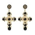 thumbnail image 1 of Personality Romantic Retro Diamond Luxur Metal Earrings Ladies Jewelry Gift, 1 of 9