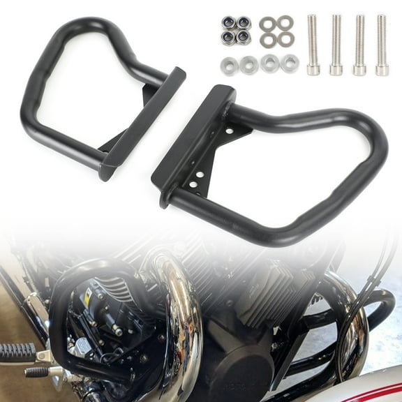 Mad Hornets Black Engine Guard Crash Protector For Moto Guzzi V7 II V7III V9 Series