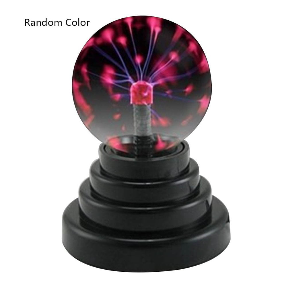 Details about   Plasma Ball Globe Sensitive Lamp Touch Lightning Light Sound Lighting Static USB 