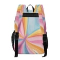 thumbnail image 3 of PVC Transparent Backpacks Clear Backpack for Travel and Outings Colorful Rainbow Butterfly, 3 of 7