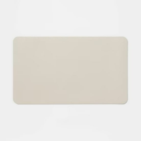 Non-Slip Rollup Desk Mat Beige/Tan