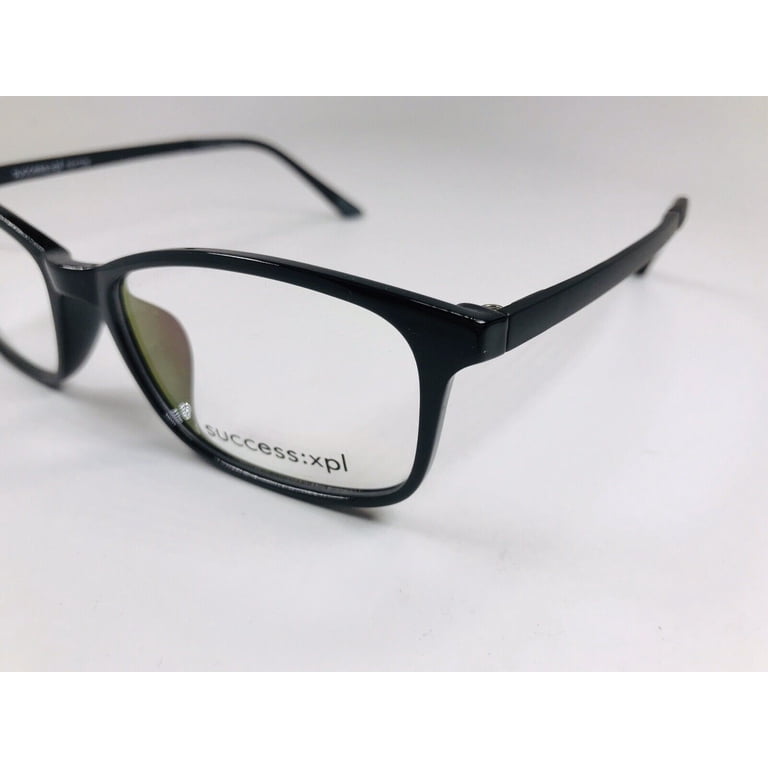 New Designer Inspired SUCCESS XPL Black PEYTON Eyeglasses 