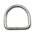 thumbnail image 4 of Tnarru 3 Pieces Buckles D Rings Multifunctional Sturdy Simple Hardware Accessories Stainless Steel for DIY Key Chain Purse 4cmx2.5cm, 4 of 8