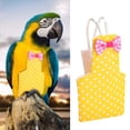 thumbnail image 2 of Mascota pájaro loro cacatúa pájaro pañal vuelo suite forros ropa suministros amarillo S, 2 of 5