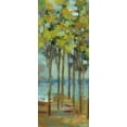 thumbnail image 2 of Vassileva, Silvia 15x32 Gold Ornate Wood Framed with Double Matting Museum Art Print Titled - Spring Trees Panel I, 2 of 4