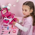 thumbnail image 6 of Sendida Toys for Kids Washable Makeup Kit Princess Toys Makeup Gift Set for Girls Age 3-12 (Rose), 6 of 8