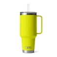 thumbnail image 3 of Vaso térmico YETI Rambler de 1.25 L con asa y tapa con popote, Firefly Yellow, 3 of 8