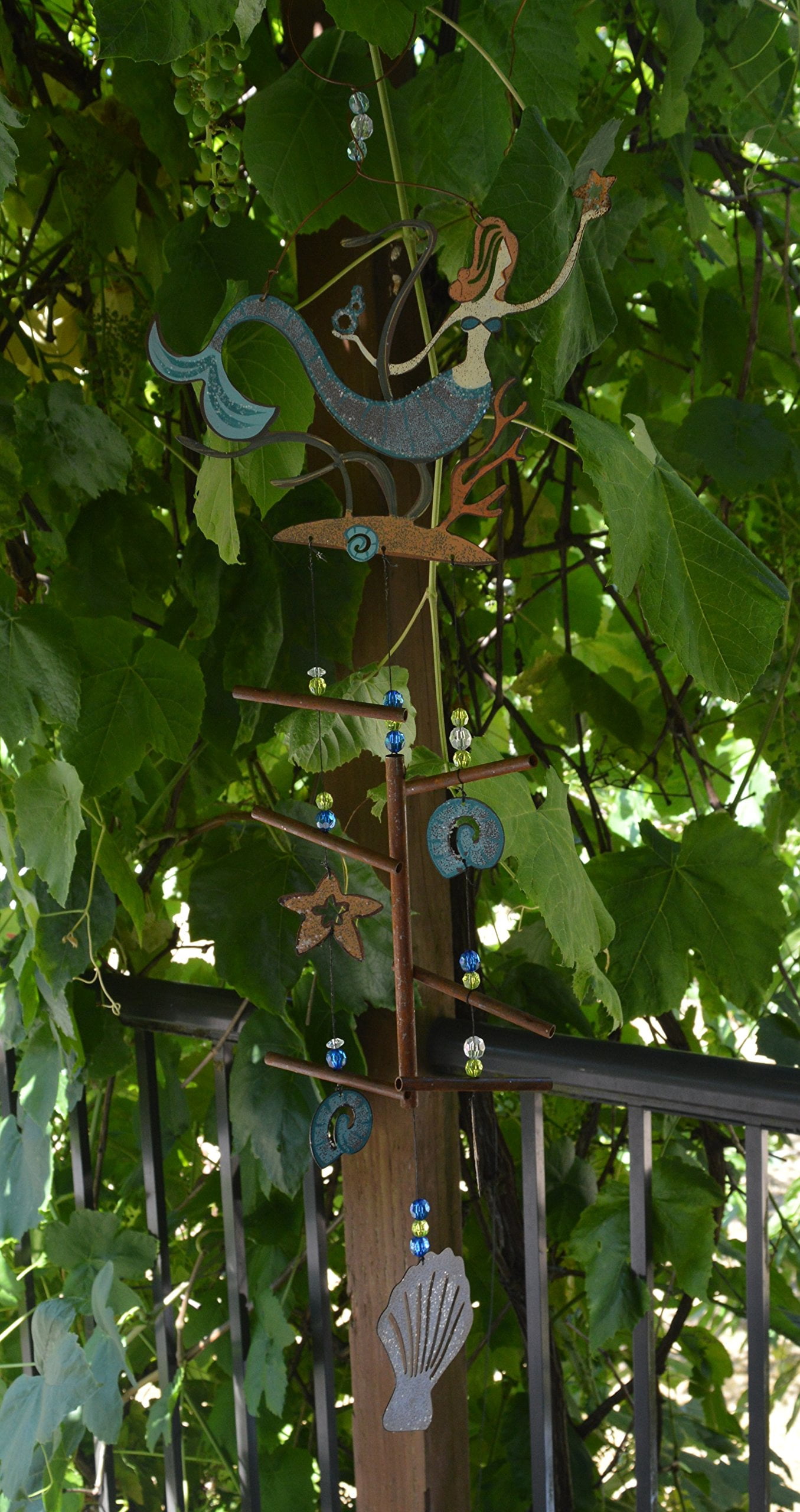 Sunset Vista Designs Great Outdoor Land and Sea Collection Wind Chime - Mermaid