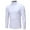 White, variant on Krdevn Mens Shirts - Male Winter Warm High Collar Thermal Underwear Men Basic Plain T Shirt Blouse Pullover Long Sleeve Top,Mens Fall Shirts,Color:Dark Gray,Size:XL