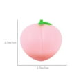 thumbnail image 4 of KOYPTL Peach Shaped Stress Balls,Realistic Fruit Sensory Toys,Stretchy Squeeze Balls,Portable Decompression Toys for Adults and Kids Party Favors Christmas Stocking Stuffers Birthday Gift, 4 of 6