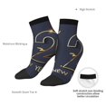 thumbnail image 6 of Fuzoiu 2025 New Year 2 Print Adult Socks, Crew Moisture-wicking Socks, Unisex Cushion Crew Socks,Casual Sports Ankle Socks, 6 of 7