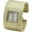 Gold, variant on Collections Analog Quartz Womens Wide Cross Patterned Bangle Watch