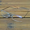 thumbnail image 3 of Gafas De Aleación De Titanio Sin Montura , Lentes Multifocales Progresivos De Revestimiento De 12 Capas , Lectura Cercanas + 0,75 A + 4, 3 of 4