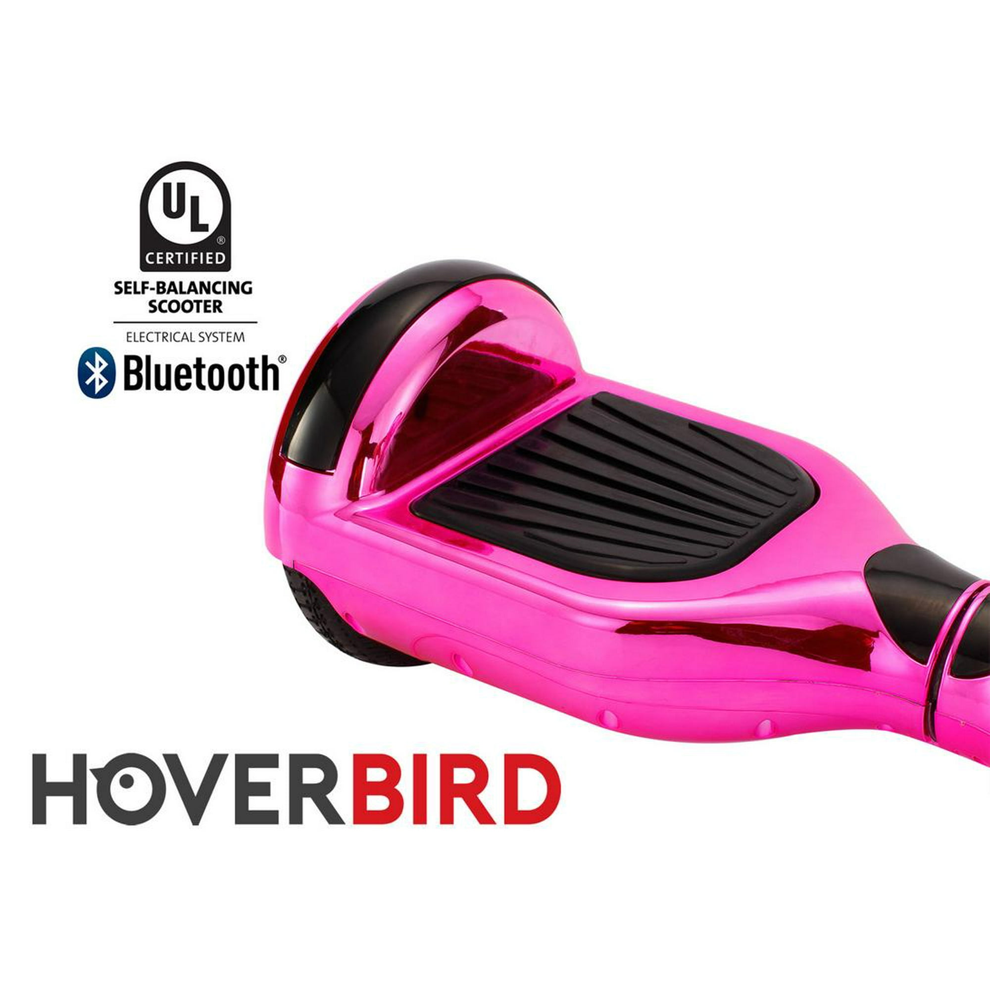 Pink chrome hoverboard with bluetooth new arrivals