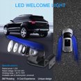 thumbnail image 2 of Labymos 2PCS Car LED Projector Light Welcome Light Angel Wings Style Car Door Exterior Light, 2 of 8