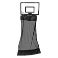 thumbnail image 4 of Over the Door Basketball Hamper, Zippered Laundry Basket for Space Saving Storage, Hanging Mesh Organizer for Bathrooms and Bedrooms, 4 of 5