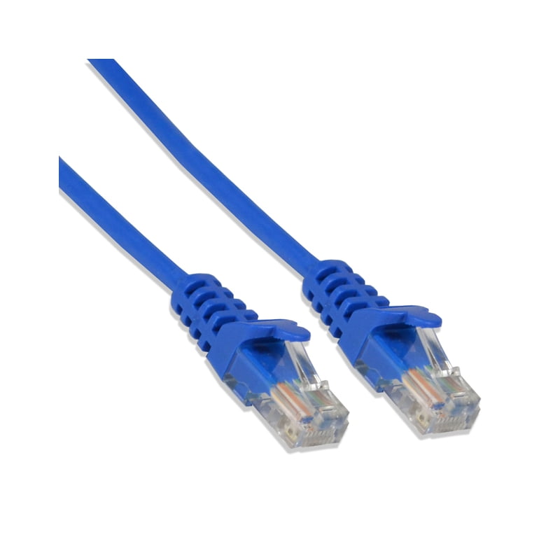 10ft CAT6 Ethernet Cable Blue RJ45 LAN Patch Network PURE COPPER! 