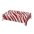 thumbnail image 1 of DouZhe Rectangular Tablecloth, Red Zebra Texture Table Cloth for Kitchen Dinning Tabletop, 72" x 54" Waterproof Polyester Table Cover, 1 of 8