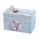 thumbnail image 2 of Caja Del Tesoro Pequeña de Madera Ganfancp Estilo Mediterráneo Organizador de Escritorio Mini Caja de Joyas, 2 of 6