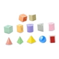 thumbnail image 2 of arctrm 9 Pieces Geometric Solid Blocks Pattern Set Three Dimensional Shapes Educational 15pcs, 2 of 10