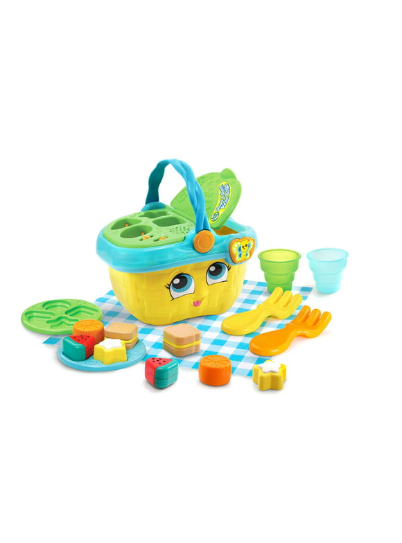 LeapFrog Shapes and Sharing Picnic Basket (Frustration Free Packaging), Yellow