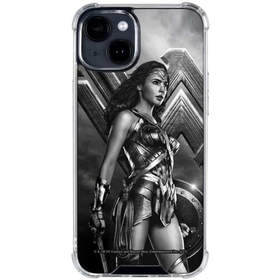 Skinit The Justice League (2017) Wonder Woman Poster iPhone 14 Plus Clear Case
