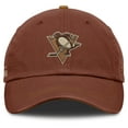 thumbnail image 2 of Men's Fanatics  Brown Pittsburgh Penguins Fall Leaves Timber Adjustable Hat, 2 of 5