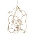 thumbnail image 4 of Beaumont Lane 4 Light Fluted Cage Pendant in Antique Ivory, 4 of 7