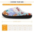 thumbnail image 2 of Tom And Jerry Slippers for Kids, Cute Soft Plush Anti-slip Fluffy Fuzzy House Slippers Warm Soft Plush Non-Slip Indoor Outdoor Slip-on Shoes for Boys Girls, 2 of 8