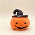 thumbnail image 5 of Btomtd Pumpkin Throw Pillows for Halloween, 8 Inch Decorative Cushion Ornament, Soft Plush Home Couch Pillows for Fall Holiday, Black, 5 of 8