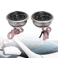 thumbnail image 3 of Fyydes Mini Tweeter,Pair Car Mini Tweeter Speaker 130W Maximum 20W RMS 4Ω 12V Universal for Audio System,Car Audio Tweeter, 3 of 8