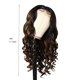 thumbnail image 3 of Mejor Belleza Lace Front Wigs Human Hair, Glueless Brown Mixed Blonde Highlights Loose Wave Long Wig, Deep Wave Lace Frontal Wigs for Women, Long Curly Wigs, 3 of 6