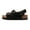 Black, variant on Kids Sandals Boys Girls Cork Sandal Comfort Double Buckle Slip On Slippers
