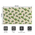 thumbnail image 5 of Cartoon Tractors Green Beige Pattern Door Rugs,Washable Non Slip Door Mats Indoor,Decorative Door Mats,Entry Mat Indoor for Entrance,Bedroom,Kitchen,Bathroom,17"x30", 5 of 6