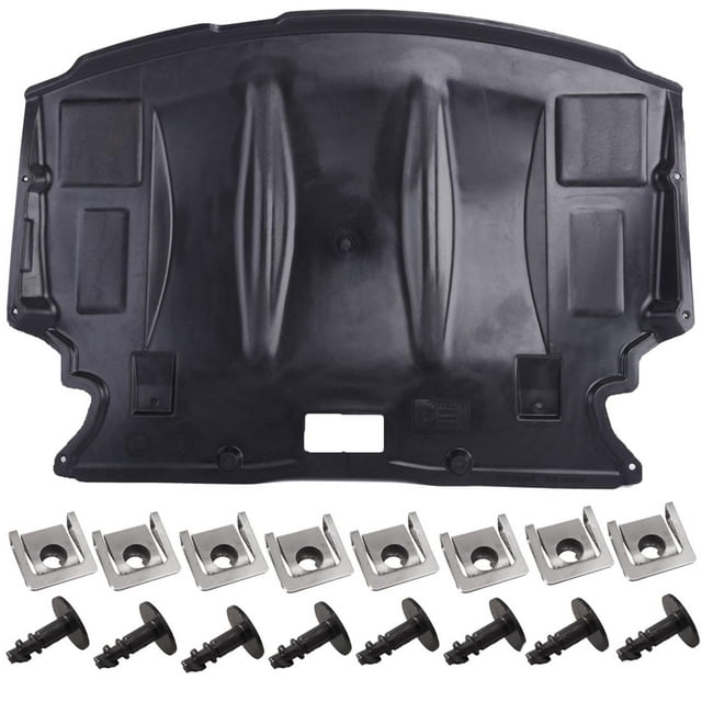 AUTOPA 51717033761 Front Center Engine Splash Shield Guard Cover Kit for BMW 5 Series E60 E61