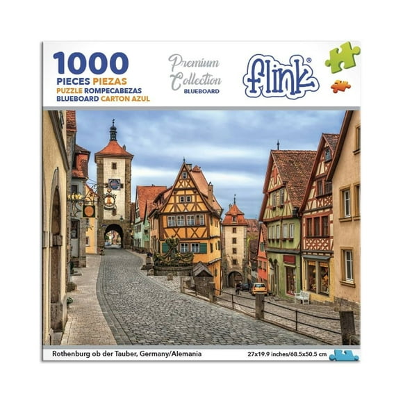 Rompecabezas Flink Rothenburgo, Alemania 1000 piezas