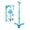 Blue, variant on Kids Karaoke Machine with Stand,Karaoke Machine Kid,Kids Microphone with Flashing Stage Lights Adjustable Stand Gift for Age Children,Pink2