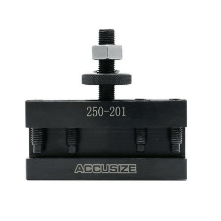 

Accusize Bxa Turning and Facing Holder Working with 5/8 inch Turning Tools Quick Change Tool Holder Style 1 0250-0201x2
