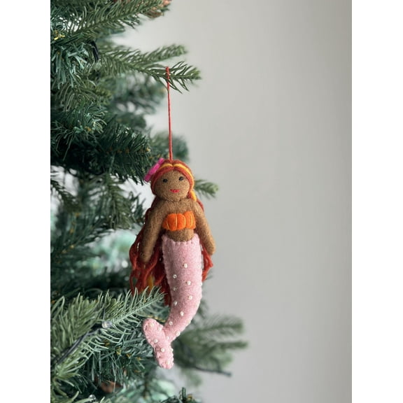 Felt Ornament - Tropical Mermaid